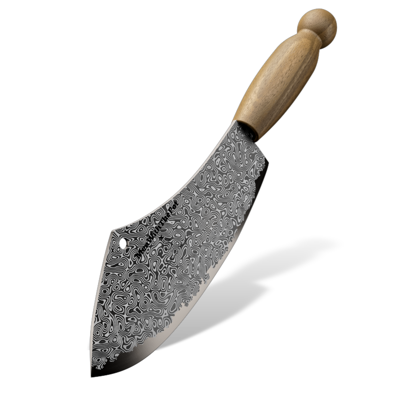 Damascus Cleaver – MenWithThePot