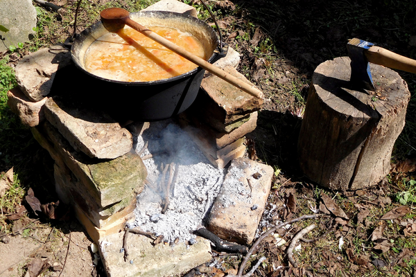 How to Kickstart Your Year with Rustic Outdoor Cooking