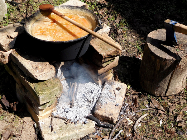How to Kickstart Your Year with Rustic Outdoor Cooking