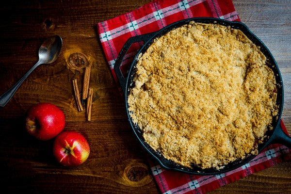 The Ultimate Cast Iron Apple Crisp