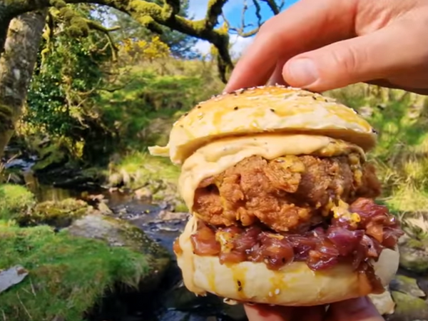 👑King of all CHICKEN BURGERS