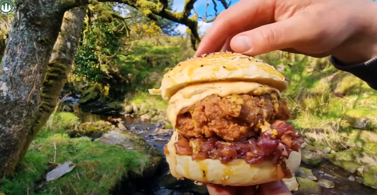 👑King of all CHICKEN BURGERS