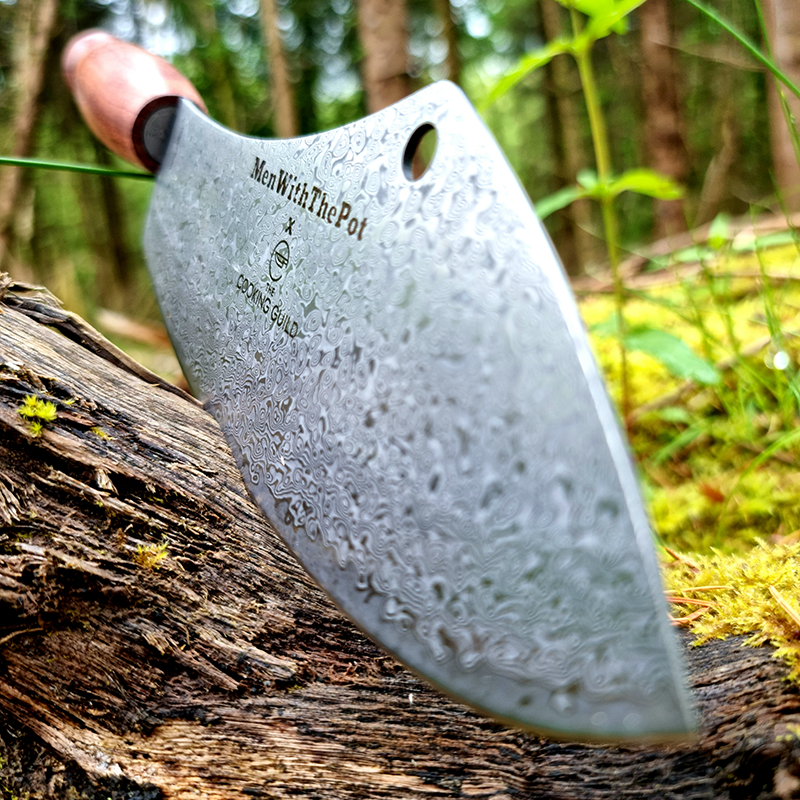 Damascus Cleaver – MenWithThePot