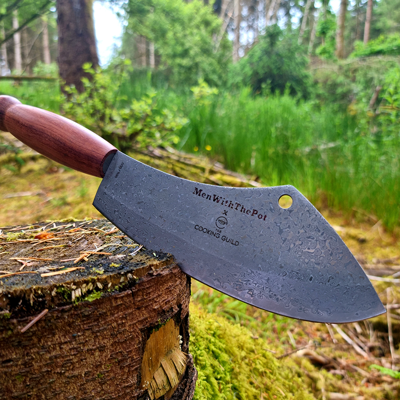 Damascus Cleaver – MenWithThePot