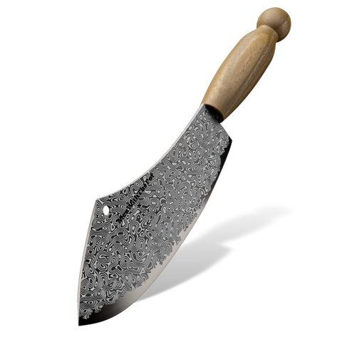 Damascus Cleaver